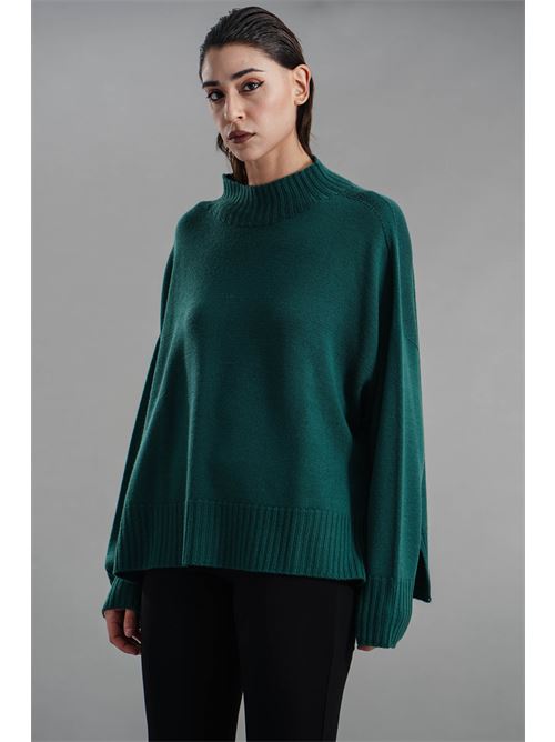 Maglia in lana merino Grandi Francesco | 250233VERDE BOSCO